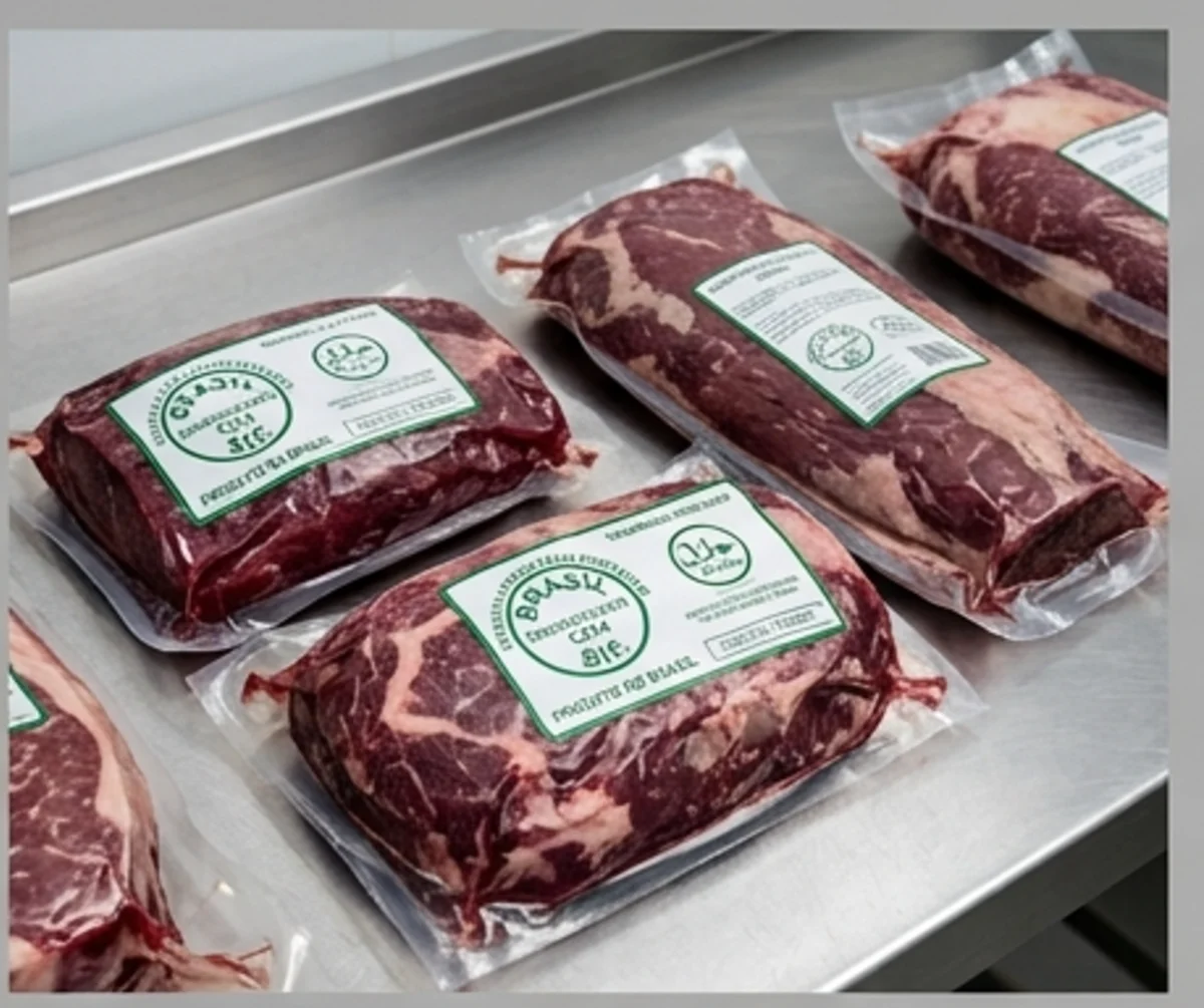 Vacuum-Packed Brazilian Primal Cuts with SIF Stamp